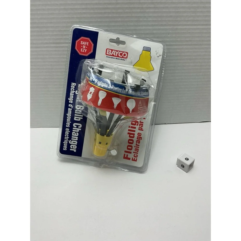 Bayco LBC-200 Safe-N-Ezy Floodlight or Regular‎ Bulb Changer Yellow